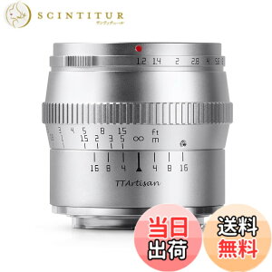 �y���������z�y�������K�i�z�������w TTArtisan 50mm f/1.2 C �F�F�V���o�[�A�T�C�Y�F�\�j�[E