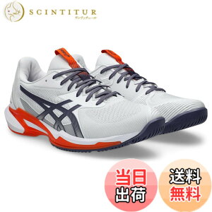 �y���������zasics(�A�V�b�N�X) �����Y �e�j�X�V���[�YSOLUTION SPEED FF 3 �F�F103(�z���C�g/�O���C�b�V���p�[�v��)�A�T�C�Y�F28.0 cm 2E