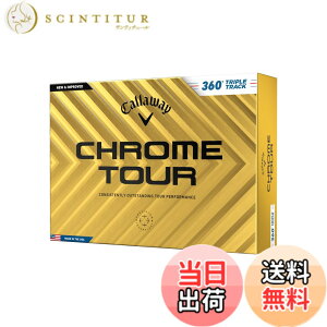 �y���������z�L�����E�F�C(Callaway) �S���t�{�[�� CHROME TOUR 24 1�_�[�X(12����) 4�s�[�X�\�� �F�F360°�g���v���E�g���b�N �z���C�g