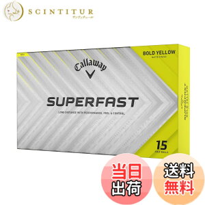 �y���������z�L�����E�F�C(Callaway) �S���t�{�[�� SUPERFAST 25 1�_�[�X(15����) 2�s�[�X�\�� �F�F�C�G���[