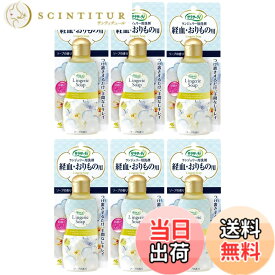 【送料無料】サラサーティ ランジェリー用洗剤 下着用洗剤 経血おりもの用 ソープの香り 120ml サイズ：120ミリリットル (x 6)