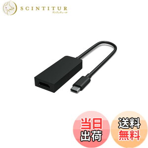 �y���������z�}�C�N���\�t�g USB-C HDMI �A�_�v�^�[ HFM-00006 �F�F�u���b�N