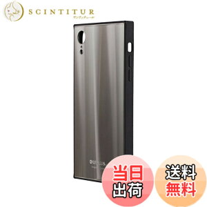�y���������ziPhone XR �w�ʃK���X�V�F���P�[�X�uSHELL GLASS SQUARE�v �V���o�[ �F�F�V���o�[