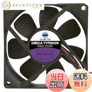 �y���������z�A�C�l�b�N�X OMEGA TYPHOON 80mm �����^�C�v CFZ-80RB �F�F�u���b�N�A�T�C�Y�F8x8x2.5cm