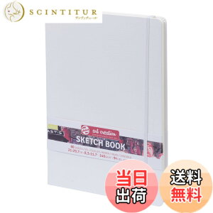 �y���������z�^�[�����X�W���p��(Talens Japan) �A�[�g�N���G�[�V�����X�P�b�`�u�b�N �G��`���蒠 �F�F�z���C�g�A�T�C�Y�F21x30cm