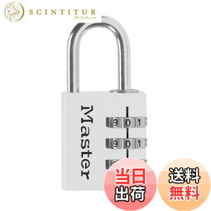 �y���������zMaster Lock (�}�X�^�[���b�N) �i���o�[�ώ��싞�� �F�F�z���C�g�A�T�C�Y�FM
