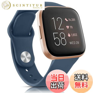 �y���������zVancle �R���p�`�u�� Fitbit Versa/Versa 2/Versa Lite/Versa SE �o���h �{�v�o���h ���U�[ �����x���g ���߉\ �F�F�_�[�N�u���[�A�T�C�Y�F0.86 inches