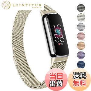 �y���������z�o���h �R���p�`�u�� Fitbit Luxe �o���h �����o���h �����x���g, �X�e�����X �����x���g �������� �j�����p �}�O�l�b�g ���ߋ� ���b�V�� �ʋC �F�F�V�����p��