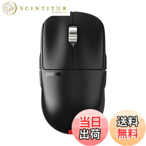 �y���������zPulsar Gaming Gears eS Series ���C�����X �Q�[�~���O�}�E�X ���y�� 65�O���� 1ms 26000 DPI Optical Sensor PAW3395 �������K�i �F�F�u���b�N�A�T�C�Y�FMedium