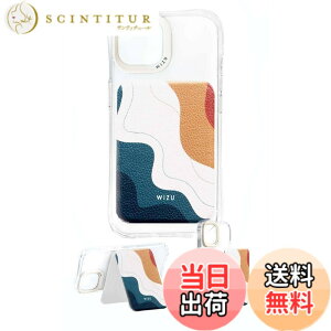 �y���������zwizu (�E�B�Y���[) �J�[�h�z���_�[ �X�^���h MagSafe�Ή� �J�[�h���� �X�}�z�X�^���h �E�H���b�g�X�^���h ���U�[ �}�O�l�b�g�V�[���t�� �F�FWave