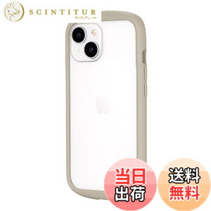 �y���������z���v���X(Leplus) iPhone 15/iPhone 14 �ϏՌ��n�C�u���b�h�P�[�X �uCleary�v �F�F�x�[�W��