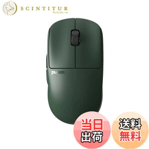 �y���������zPulsar Gaming Gears X2V2 ���C�����X �Q�[�~���O�}�E�X ���y�� ���E�Ώ� 2.4Ghz 1ms 26000 DPI Optical Sensor PAW3395 �������K�i �F�F�O���[���A�T�C�Y�FMedium