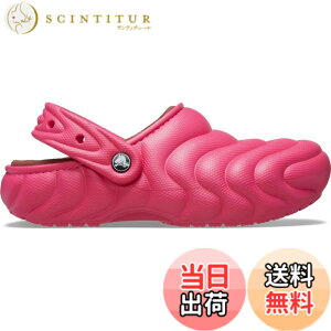 �y���������zCrocs �j�����p�B Crocs Classic Lined Overpuff Clog Unisex Adult�N���b�O �F�F�h���S���t���[�c�A�T�C�Y�F27.0 cm