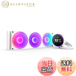 �y���������zNZXT Kraken Elite 240 RGB v2 �ȈՐ���CPU�N�[���[ �F�F�z���C�g�A�T�C�Y�F360mm