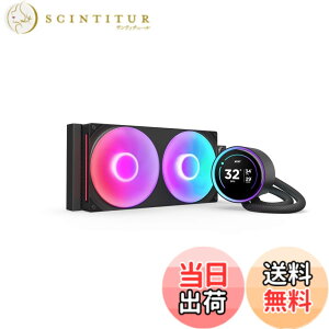 �y���������zNZXT Kraken Elite 240 RGB v2 �ȈՐ���CPU�N�[���[ �F�F�u���b�N�A�T�C�Y�F280mm