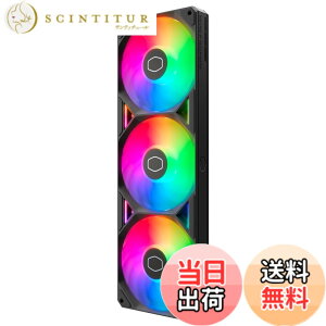 �y���������zCooler Master SickleFlow Edge 240 360 ARGB PC�P�[�X�t�@�� 240mm ��̌^�t���[�� �F�F�u���b�N�A�T�C�Y�F360mm