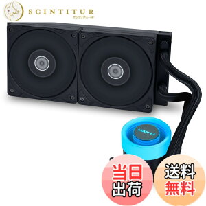 �y���������zLIANLI ����CPU�N�[���[ Galahad II LITE ���{���K�㗝�X�i �F�F�u���b�N�A�T�C�Y�F240mm
