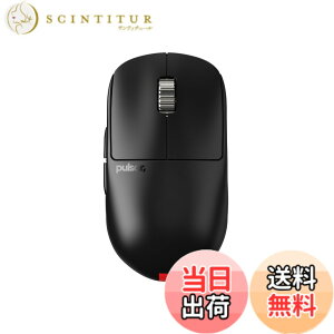 �y���������zPulsar Gaming Gears eS Series ���C�����X �Q�[�~���O�}�E�X ���y�� 65�O���� 1ms 26000 DPI Optical Sensor PAW3395 �������K�i �F�F�u���b�N�A�T�C�Y�FMini