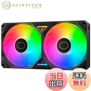 �y���������zCooler Master SickleFlow Edge 240 360 ARGB PC�P�[�X�t�@�� 240mm ��̌^�t���[�� �F�F�u���b�N�A�T�C�Y�F240mm