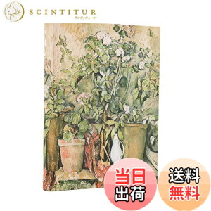 �y���������zPaperblanks/�y�[�p�[�u�����N�X 2026�N�x �p��Ń_�C�A���[ �n�[�h�J�o�[ Cezanne's Terracotta Pots and Flowers �~�f�B DE0752-5 �F�FCezanne's Terracotta Pots and Flowers �~�f�B