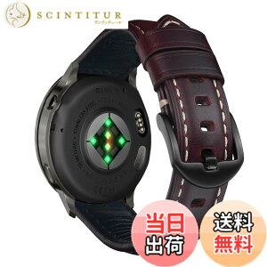 �y���������z[KeeFos] 22mm �o���h Garmin(�K�[�~��) Venu 4 45mm/Venu 3 45mm/2/Forerunner 570 47mm/Forerunner 265/255/255 Music/Vivoactive 4/Active �Ή� �����o���h ���U�[ �X�g���b�v �_�炩�� �ւ��x���g �j�����p ����