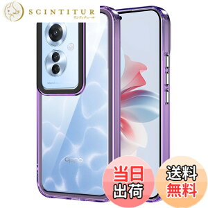 �y���������zKeeFos �P�[�X For OPPO Reno 11A/OPPO Reno 11F 5G �P�[�X �J�o�[ Reno 11F 5G �J�o�[ OPPO Reno 11F �X�}�z�P�[�X TPU+PC�f�� �ϋv�� �ϏՌ� �ی�P�[�X ���΂ݖh�~ �����^�т₷���P �X�g���b�v�z�[