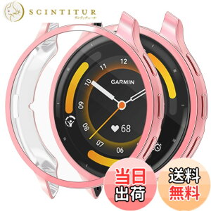 �y���������zTOORQR For GARMIN Venu 3�Ή� �P�[�X �K�[�~��Venu 3 �g�E�H�b�`�P�[�X ��̌^ �ϏՌ� TPU�f�ޒ����^ ���h�~ �S�ʕی� �w��h�~ ��U�h�~ �����x �����ߗ� venu 3 �p �J�o�[ 45mm �F�F�s���N