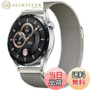 �y���������z[TOORQR] For 18mm �o���h Huawei Watch GT 5 41mm / Huawei Watch GT4 41mm�Ή� �~���l�[�[�o���h �����o���h �h�K �X�e�����X�o���h ���z���� �����ȒP �j�����p �r�W �l�X�� �o���h �r���v�o���h
