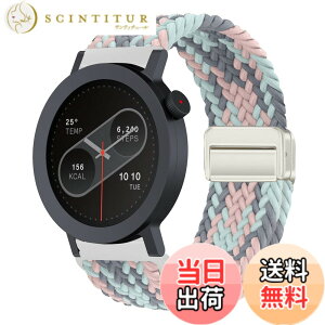 �y���������z[KeeFos] 22mm �o���h CMF by Nothing Watch 3 Pro/CMF by Nothing Watch Pro 2 �Ή� �����o���h �i�C�����f�� ���C�o�b�N�� �}�O�l�b�g���o�b�N�� �ւ��x���g �݊��� �L�k�� �T�C�Y���� �҂݃u���X