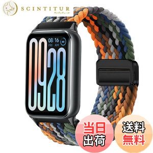 �y���������z[KeeFos] �o���h Xiaomi Smart Band 9 Pro/Xiaomi Smart Band 8 Pro/Redmi Watch 5/Redmi Watch 4 �Ή� �����o���h �i�C�����f�� ���C�o�b�N�� �}�O�l�b�g���o�b�N�� �ւ��x���g �݊��� �L�k�� �T�C�Y����
