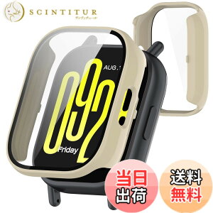 �y���������zTOORQR For �V���I�~ Redmi Watch 5 active �P�[�X �ی�J�o�[ �����^ PC+�K���X�f�� ��̌^ �S�ʕی� �w��h�~ �����ߗ� �����^ �Ռ��z�� Xiaomi Redmi Watch 5 active �J�o�[�Ή� �F�F�z���C�g