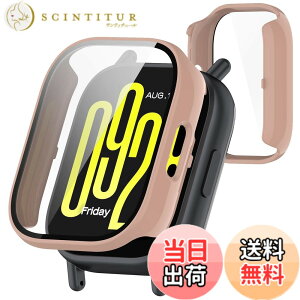 �y���������zTOORQR For �V���I�~ Redmi Watch 5 active �P�[�X �ی�J�o�[ �����^ PC+�K���X�f�� ��̌^ �S�ʕی� �w��h�~ �����ߗ� �����^ �Ռ��z�� Xiaomi Redmi Watch 5 active �J�o�[�Ή� �F�F�s���N