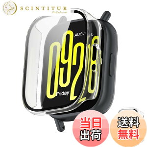 �y���������zINIAYOH For Redmi Watch 5 Lite �J�o�[ �i�V���I�~�jRedmi Watch 5 Lite �ی�P�[�X �����K���X�t�B����+���ϏՌ�PC�t���[�� ���˒ጸ �w��h�~ �y�ʃX�����݌v �F�F�N���A�A�T�C�Y�F5 Active 2