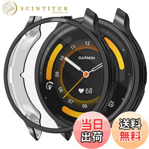 �y���������zTOORQR For GARMIN Venu 3�Ή� �P�[�X �K�[�~��Venu 3 �g�E�H�b�`�P�[�X ��̌^ �ϏՌ� TPU�f�ޒ����^ ���h�~ �S�ʕی� �w��h�~ ��U�h�~ �����x �����ߗ� venu 3 �p �J�o�[ 45mm �F�F�u���b