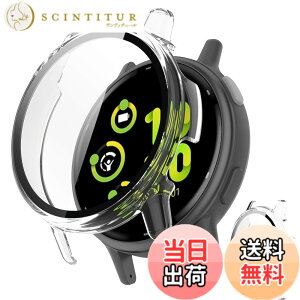 �y���������zINIAYOH For Garmin vivoactive 5 �J�o�[ �K�[�~�� vivoactive 5 �ی�P�[�X �����K���X�t�B����+���ϏՌ�PC�t���[�� ���˒ጸ �w��h�~ �y�ʃX�����݌v �F�F�N���A�A�T�C�Y�Fvivoactive 5