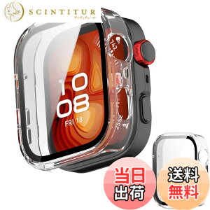 �y���������zINIAYOH For HUAWEI WATCH FIT 4 �J�o�[ �t�@�[�E�F WATCH FIT 4 �ی�P�[�X �����K���X�t�B����+���ϏՌ�PC�t���[�� ���˒ጸ �w��h�~ �y�ʃX�����݌v �F�F�N���A�A�T�C�Y�FFIT4 Pro