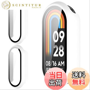 �y���������z�y2�Z�b�g�zXiaomi Smart Band 10 �p �P�[�X �ی�J�o�[ ��̌^ �y�� PC�f�� + �����K���X �X�}�[�g�o���h�p �t�B������̌^�J�o�[ �S�ʕی� ���h�~ �Ռ��z�� ������ �w��h�~ ���t