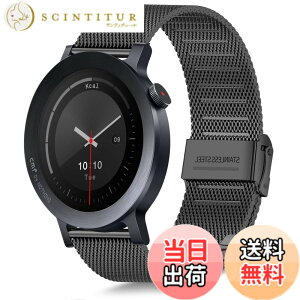 �y���������z[KeeFos] 22mm �o���h CMF by Nothing Watch 3 Pro/CMF by Nothing Watch Pro 2 �Ή� �����o���h ���� �ւ��x���g �X�e�����X�� �X�g���b�v �j�����p �����x���g �F�F�u���b�N�A�T�C�Y�FCMF by Nothing Wa