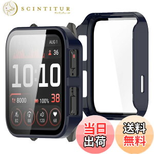 �y���������zBUITFOU For GARMIN Venu X1 �J�o�[ GARMIN(�K�[�~��) Venu X1 �P�[�X�Ή� �����^ PC+�K���X�f�� ��̌^ �S�ʕی� �����^ �����ȒP �ϏՌ� �����ߗ� �w��h�~ ���h�~ �F�F�u���[