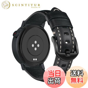 �y���������z[KeeFos] 22mm �o���h CMF by Nothing Watch 3 Pro/CMF by Nothing Watch Pro 2 �Ή� ���U�[ �����o���h �v�X�g���b�v �_�炩�� �ւ��x���g �j�����p �����x���g �F�F�u���b�N