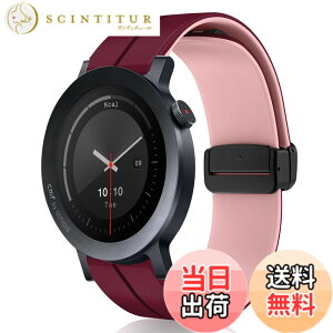 �y���������z[KeeFos] 22mm �o���h CMF by Nothing Watch 3 Pro/CMF by Nothing Watch Pro 2 �Ή� �����o���h �V���R���f�� ���C�o�b�N���t�� �}�O�l�b�g���o�b�N�� �ւ��x���g �_�炩�� �X�g���b�v �����\ �X