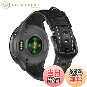 �y���������z[KeeFos] 20mm �o���h Garmin(�K�[�~��) Forerunner 570 42mm/165/245/645/Approach S50/S44/S42/Vivoactive 6/Vivoactive 5/Venu Sq 2/Sq/Venu 2 Plus �Ή� �����o���h ���U�[ �X�g���b�v �_�炩�� �ւ��x���g �j����