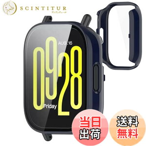 �y���������zJXRICH �Ή� xiaomi redmi watch 5 lite �P�[�X �Ή� �y�� PC+�����K���X �V���I�~ Redmi Watch 5 Lite �p �ی�J�o�[ �����x �����ȒP �ϏՌ� �S�ʕی� Redmi Watch 5 Lite �J�o�[�Ή� �F�F�u���[