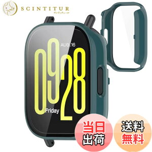 �y���������zJXRICH �Ή� xiaomi redmi watch 5 lite �P�[�X �Ή� �y�� PC+�����K���X �V���I�~ Redmi Watch 5 Lite �p �ی�J�o�[ �����x �����ȒP �ϏՌ� �S�ʕی� Redmi Watch 5 Lite �J�o�[�Ή� �F�F�O���[��