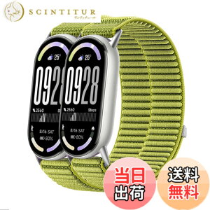 �y���������z[Odejaa] 2�{�Z�b�g �R���p�`�u�� Xiaomi Smart Band 10/9/8 �����o���h mi band 9 �ւ��o���h mi strap 8 �����x���g �i�C���� �҂ݍ��� �f�� �}�W�b�N�e�[�v���� �ϋv�� �e�͐� �L�k�� �_� 