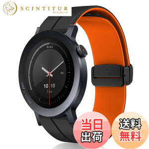 �y���������z[KeeFos] 22mm �o���h CMF by Nothing Watch 3 Pro/CMF by Nothing Watch Pro 2 �Ή� �����o���h �V���R���f�� ���C�o�b�N���t�� �}�O�l�b�g���o�b�N�� �ւ��x���g �_�炩�� �X�g���b�v �����\ �X