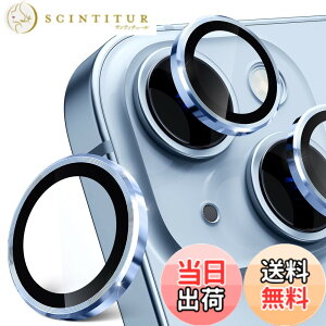 �y���������zimluckies �J���������Y�v���e�N�^�[ iPhone 15 / iPhone 15 Plus�p 9H �����K���X & ���h�~ ���^�� �ʃ����O�����Y�J�o�[ HD �N���A�J�����A�N�Z�T���[ �P�[�X�t�����h���[ �F�F�u���[