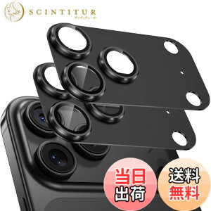 �y���������z�u2���Z�b�g�v�J�����t�B���� iPhone 16 /16 Plus /16Pro /16Pro Max/17/Air/17Pro/17 Pro Max�p �J�����ی� �S�ʕی� ������� �������ߗ� �����Y�J�o�[ �ϏՌ� 9H�����K���X �J�����J�o�[ �F�F�_