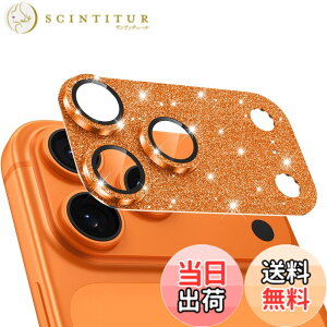 �y���������zYugujun �J�����t�B���� iPhone 17 /Air /17 Pro / 17 Pro Max �p �L���L�� �J�����ی� ��̌^ �S�ʕی� �F�F�I�����W�A�T�C�Y�F�Ή�iPhone 17 Pro