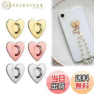 �y���������zLamiishop �L�[�����O�n���K�[ 6���� �V���o�[/�S�[���h/���[�Y�S�[���h �n�[�g�^ �X�}�z�P�[�X��\��t�� DIY�A�N�Z�T���[ �X�}�z�P�[�X�����p �X�}�z �L�[�z���_�[ ���� �F�F